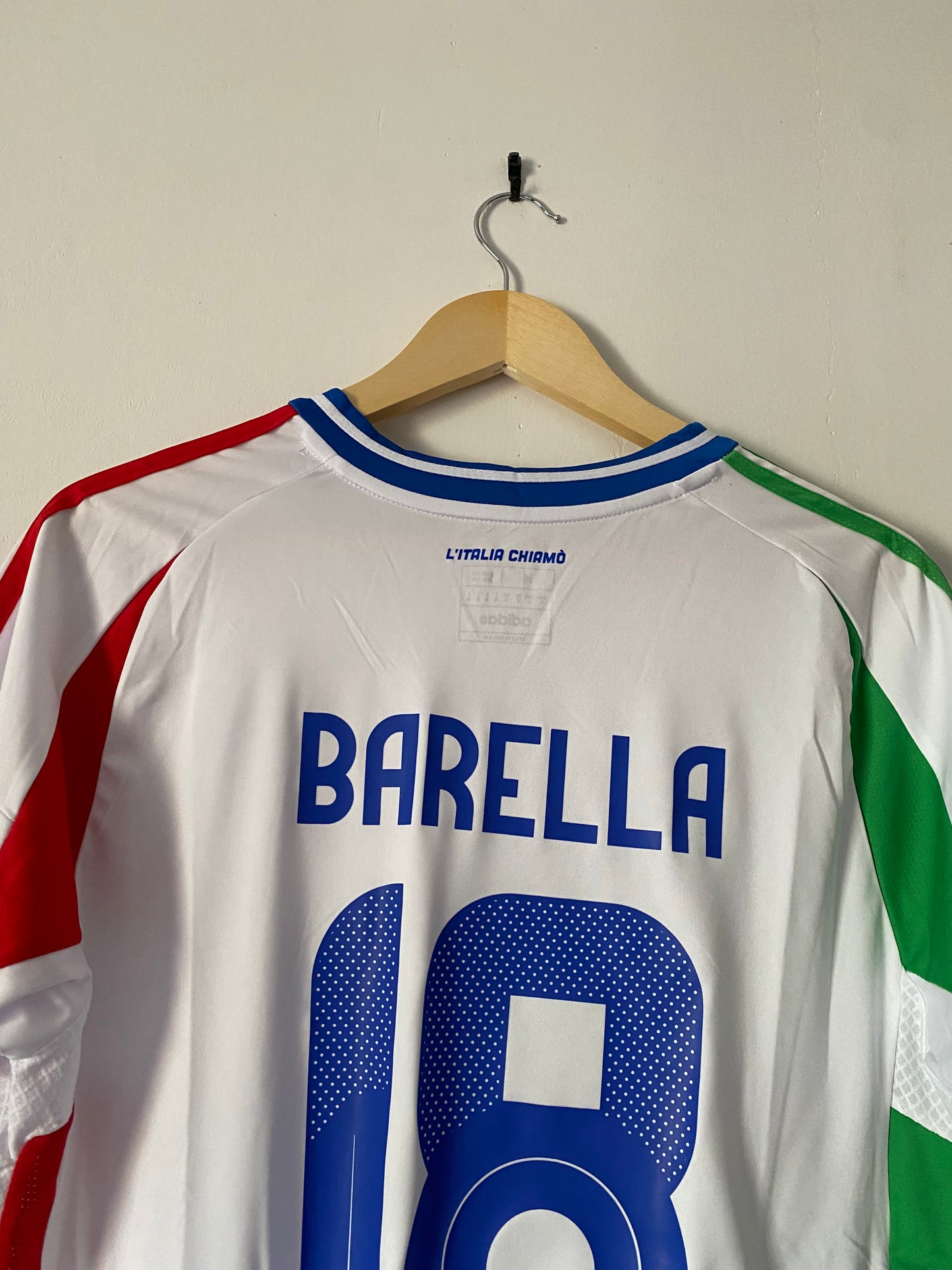 Italy 2024/25 Away Barella #18