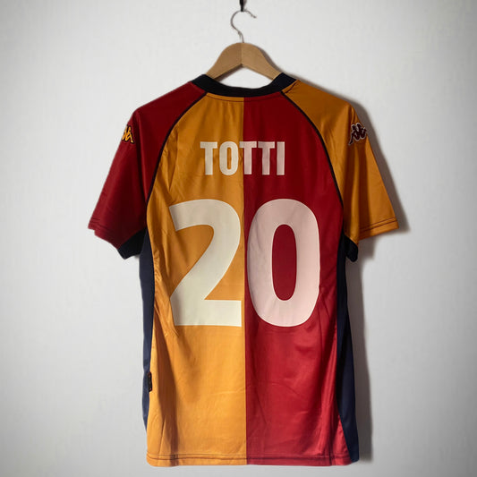 Roma Retro Home Totti #20