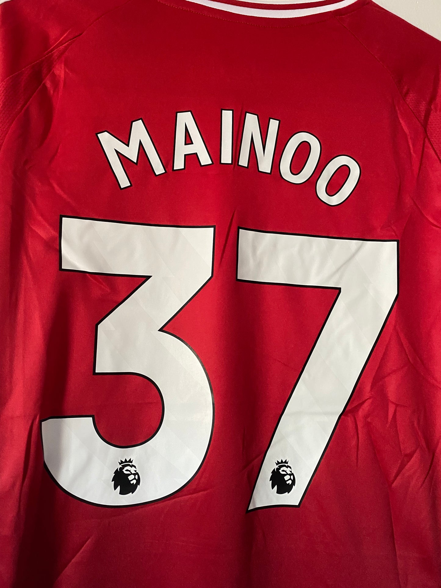 Manchester United 2024/25 Home Long-Sleeve Mainoo #37