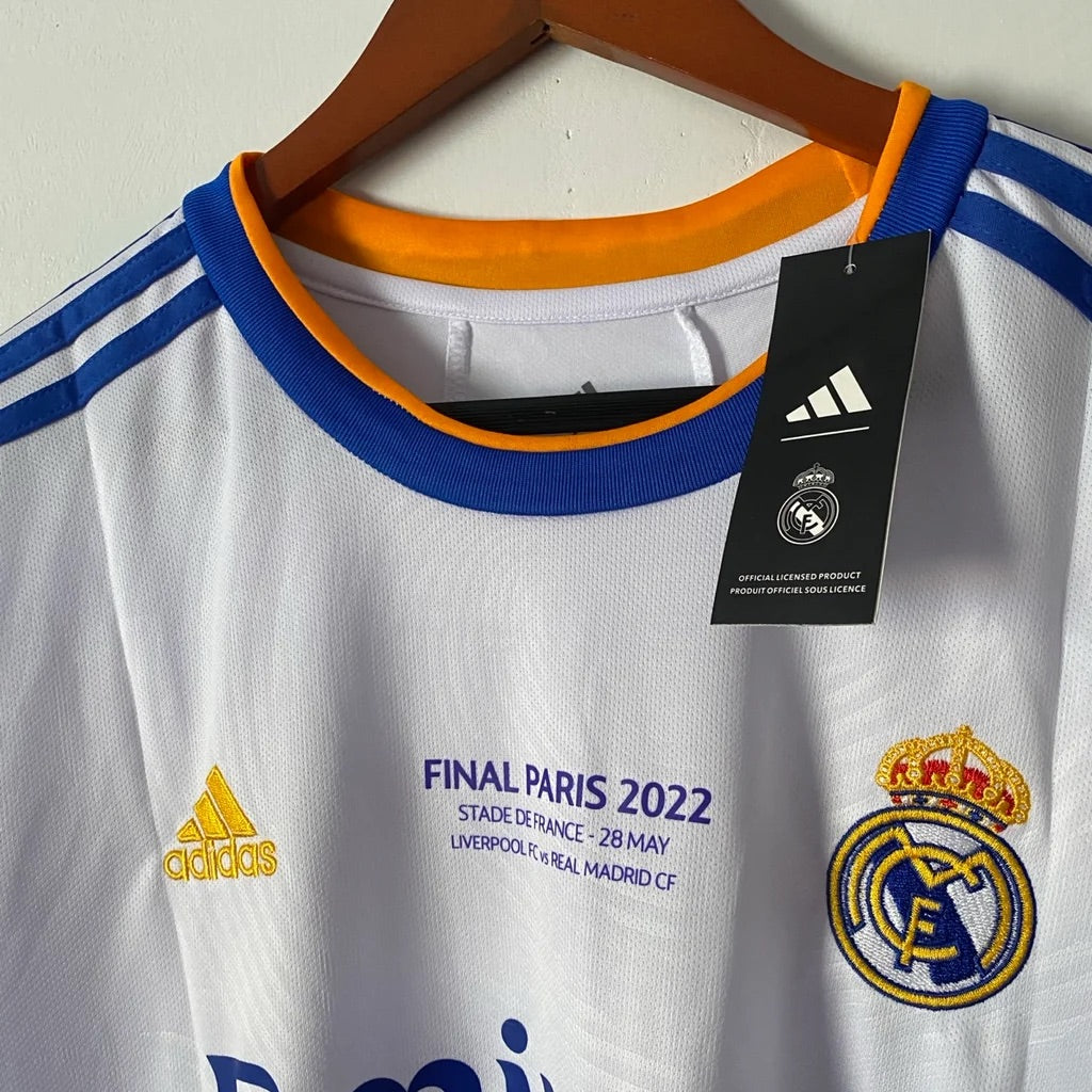 Real Madrid 2021/22 Home Rodrygo #11 CL FINAL