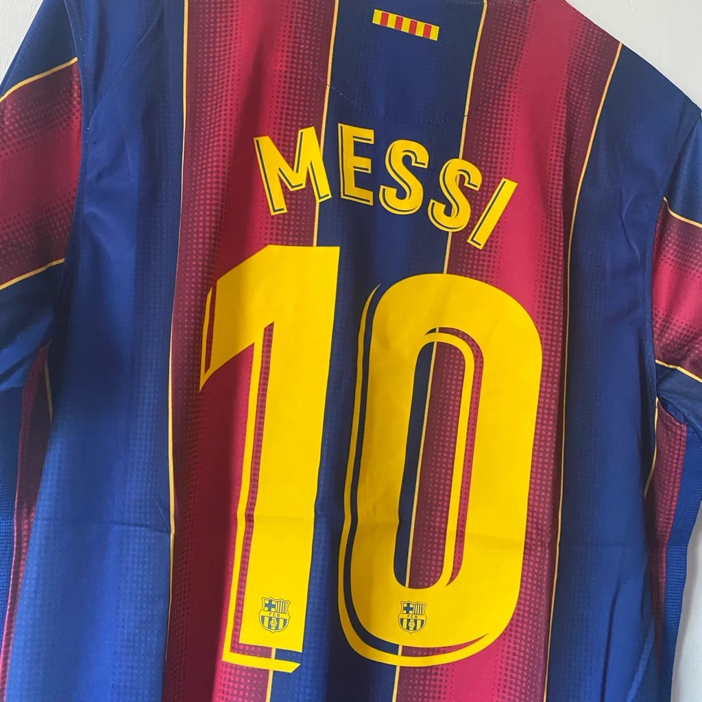 Barcelona Retro Home Messi #10