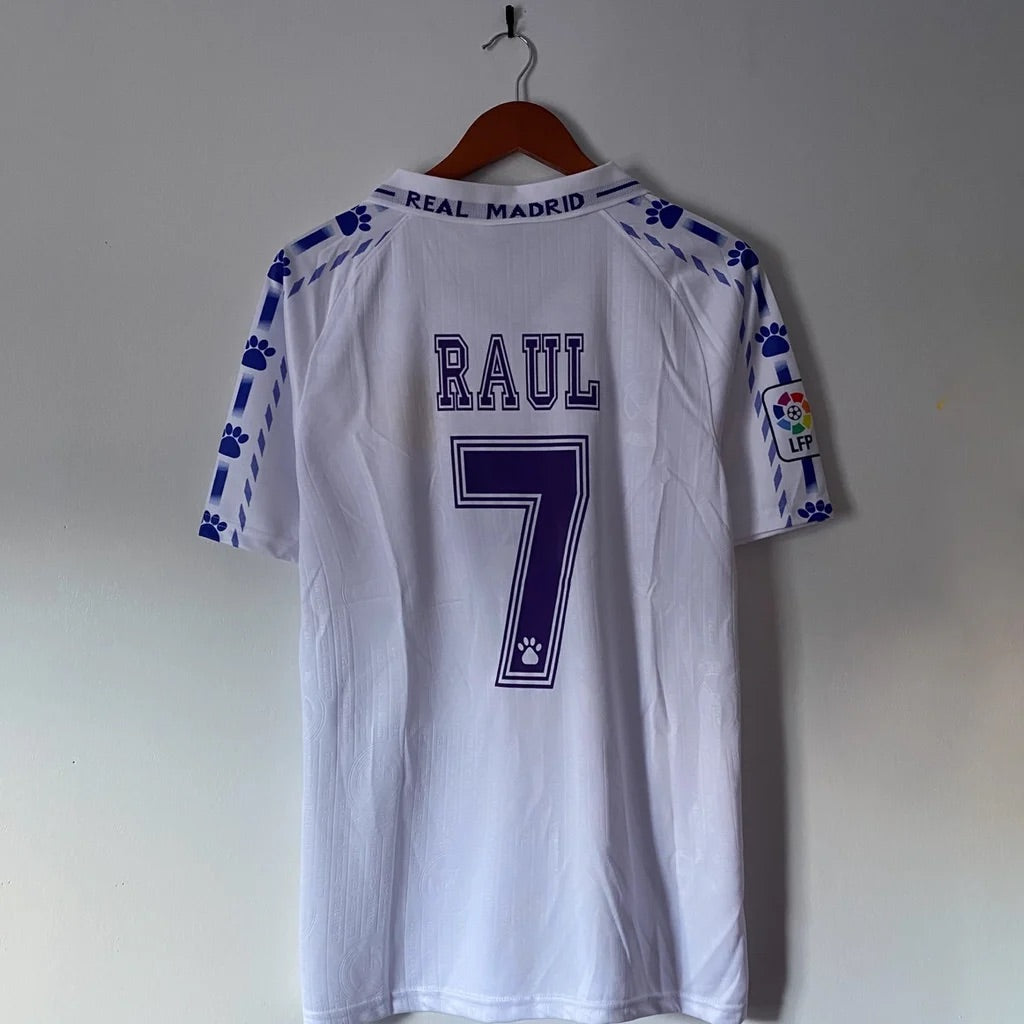 Real Madrid Retro Home Raul #7