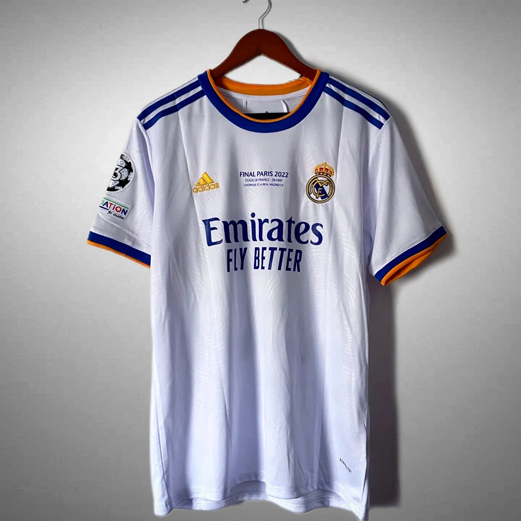 Real Madrid 2021/22 Home Rodrygo #11 CL FINAL