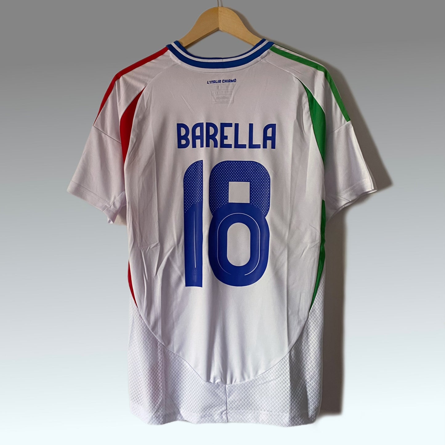 Italy 2024/25 Away Barella #18