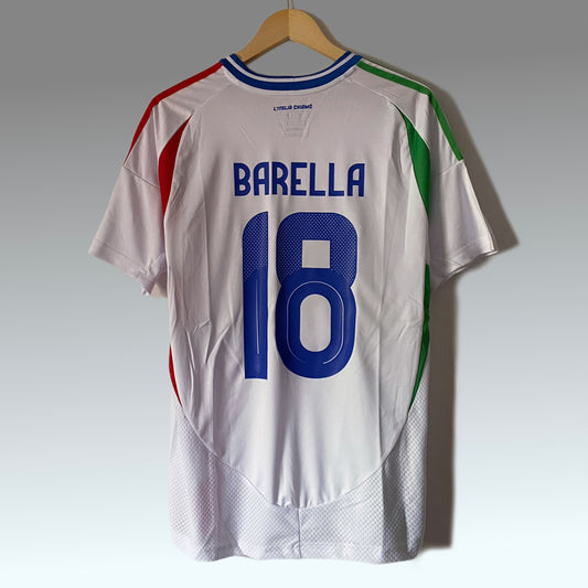 Italy 2024/25 Away Barella #18