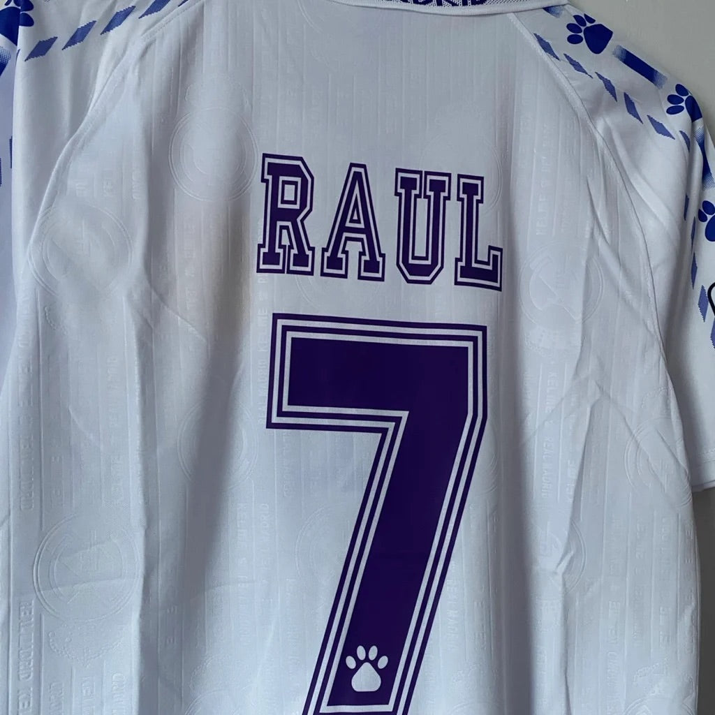 Real Madrid Retro Home Raul #7