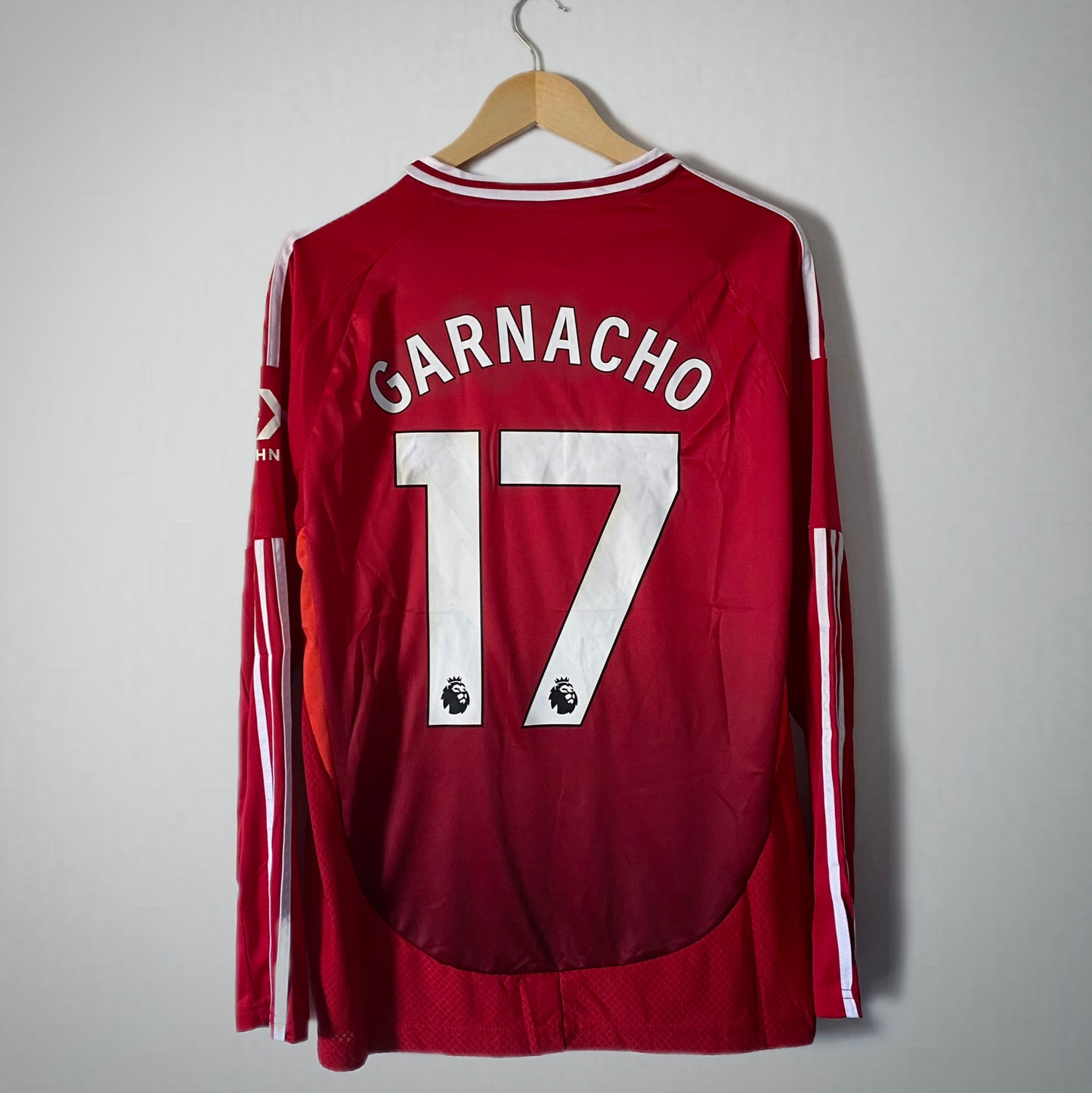 Manchester United 2024/25 Home Long-Sleeve Garnacho #17