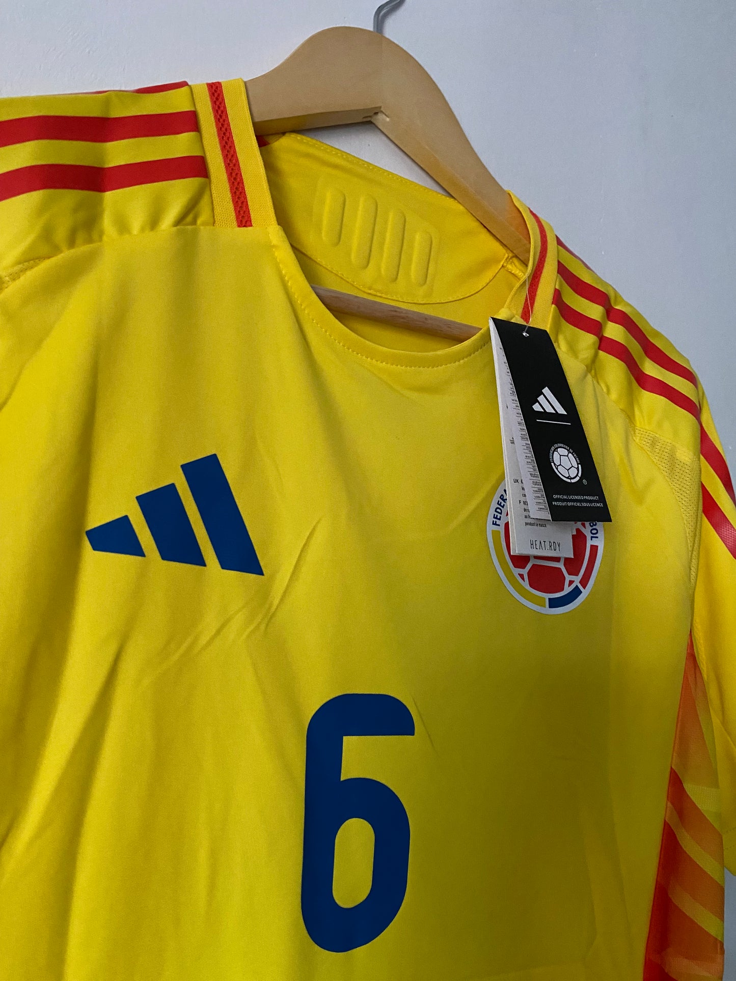 Colombia 2024/25 Home Richard Rios #6